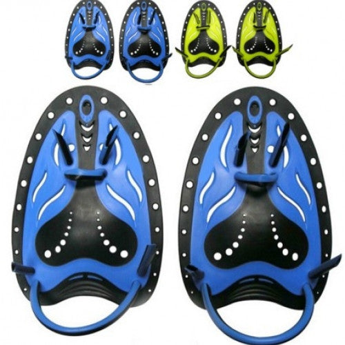 Adjustable Silicone Hand Swimming Trax Paddles